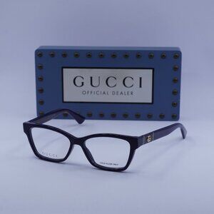 Gucci GG0634O 009 Cat Eye Eyeglasses 50mm – Blue